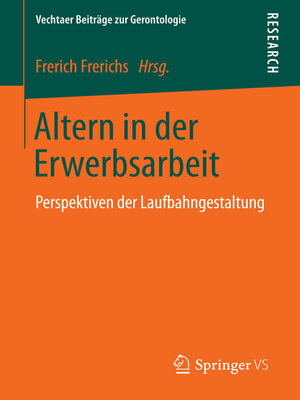 cover image of Altern in der Erwerbsarbeit